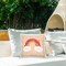 Stupell Industries Choose Joy Happy Rainbow Outdoor Printed Pillow design by Sarah Hickman, 18 x 7 x 18
